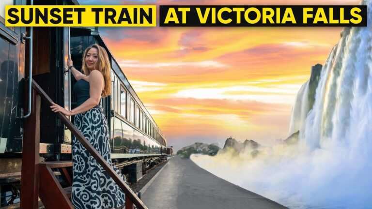 Victoria Falls, Zimbabwe Luxury Sunset Train and Zambezi River Cruise