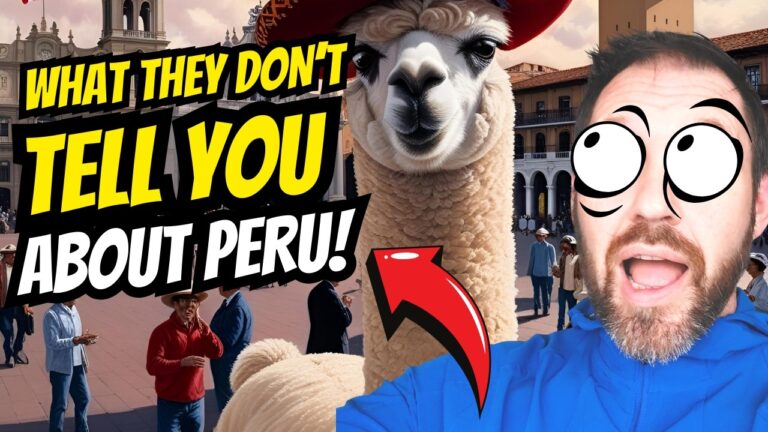 20 Things They DON’T Tell YOU About Peru! 🚨🌊  Travel Vlog